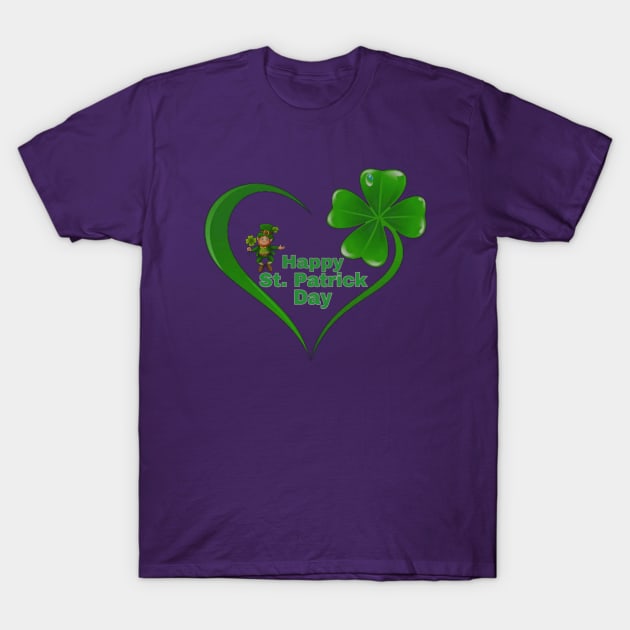 Happy St. Patrick day T-Shirt by ZIID ETERNITY